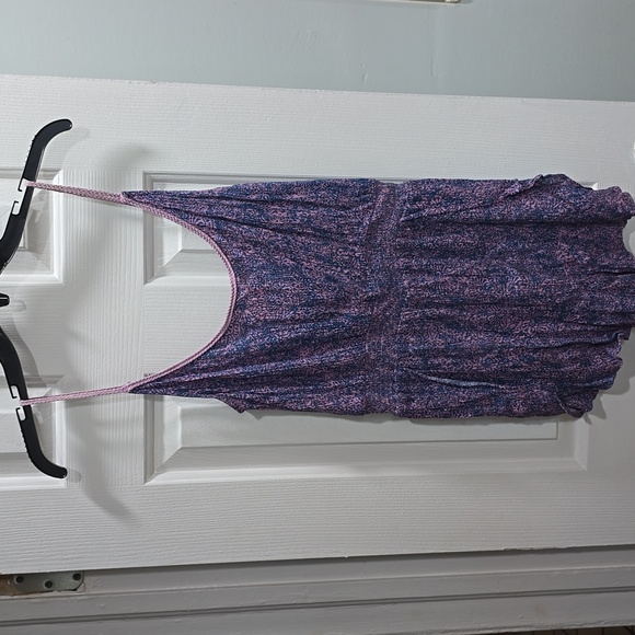 Ecote Pants - Ecote Blue and Pink Romper Woman's Size L